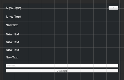 the final ui